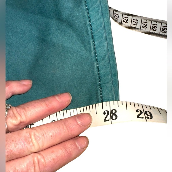 Pilcro / Anthropologie green size 32 denim style slim ankle 5 pocket pant - Picture 6 of 14